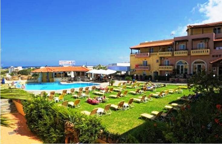 Creta Mar-Gio Aparthotel Малиа Екстериор снимка
